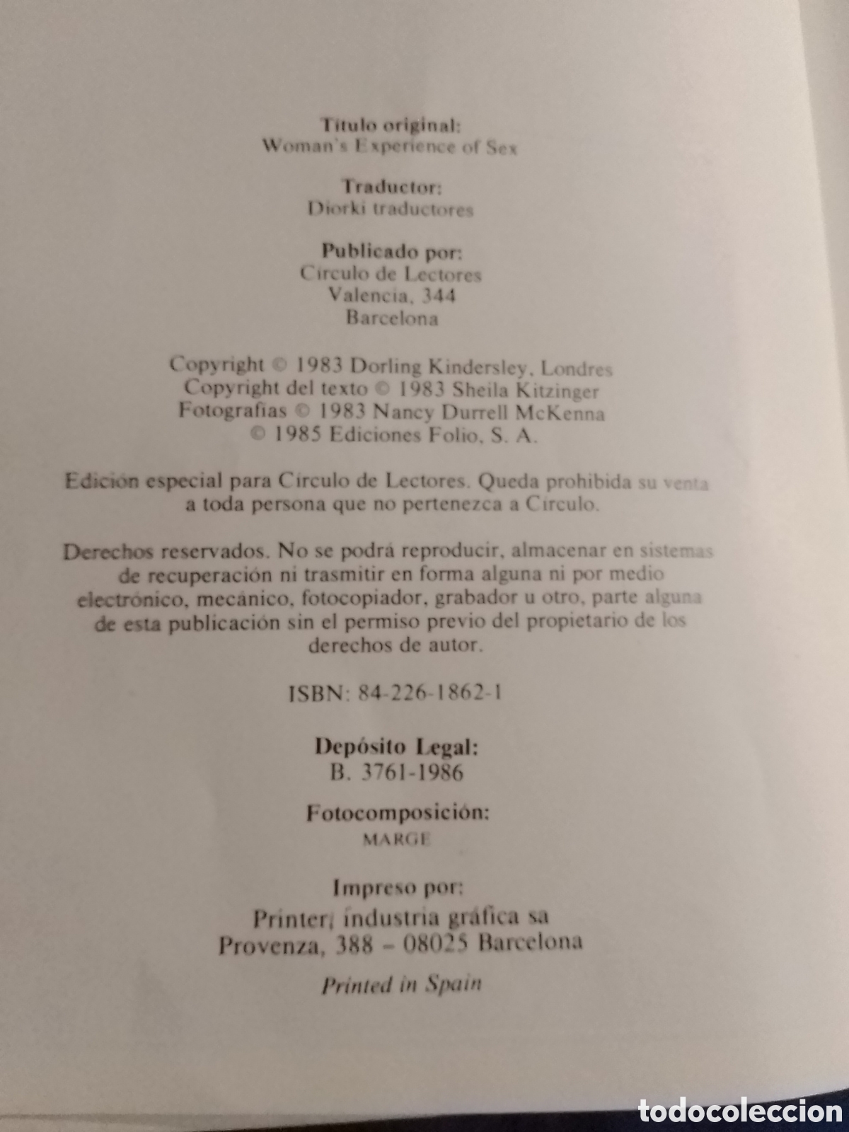 Libros: Libro La mujer y su experiencia sexual - Foto 2
