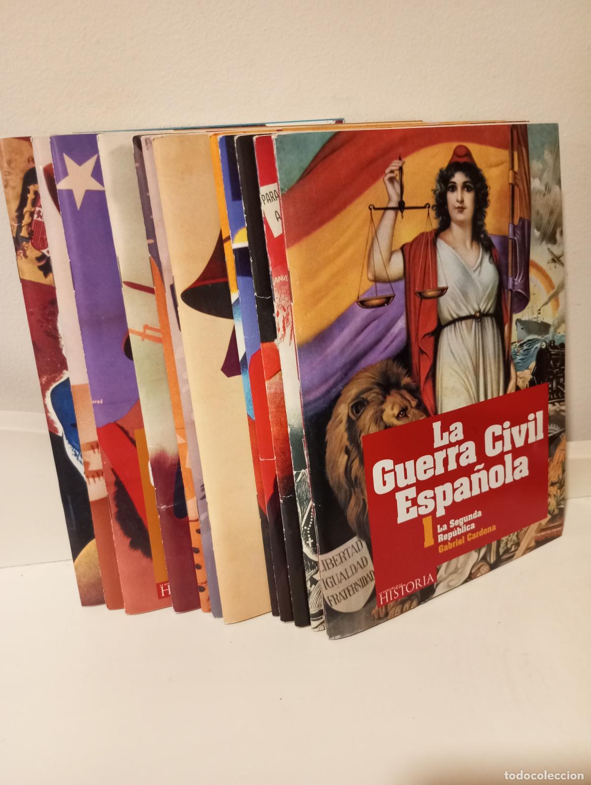 Libros: LA GUERRA CIVIL ESPA&Ntilde;OLA 12 VOLUMENES + 12 DVD - Cardona, Gabriel