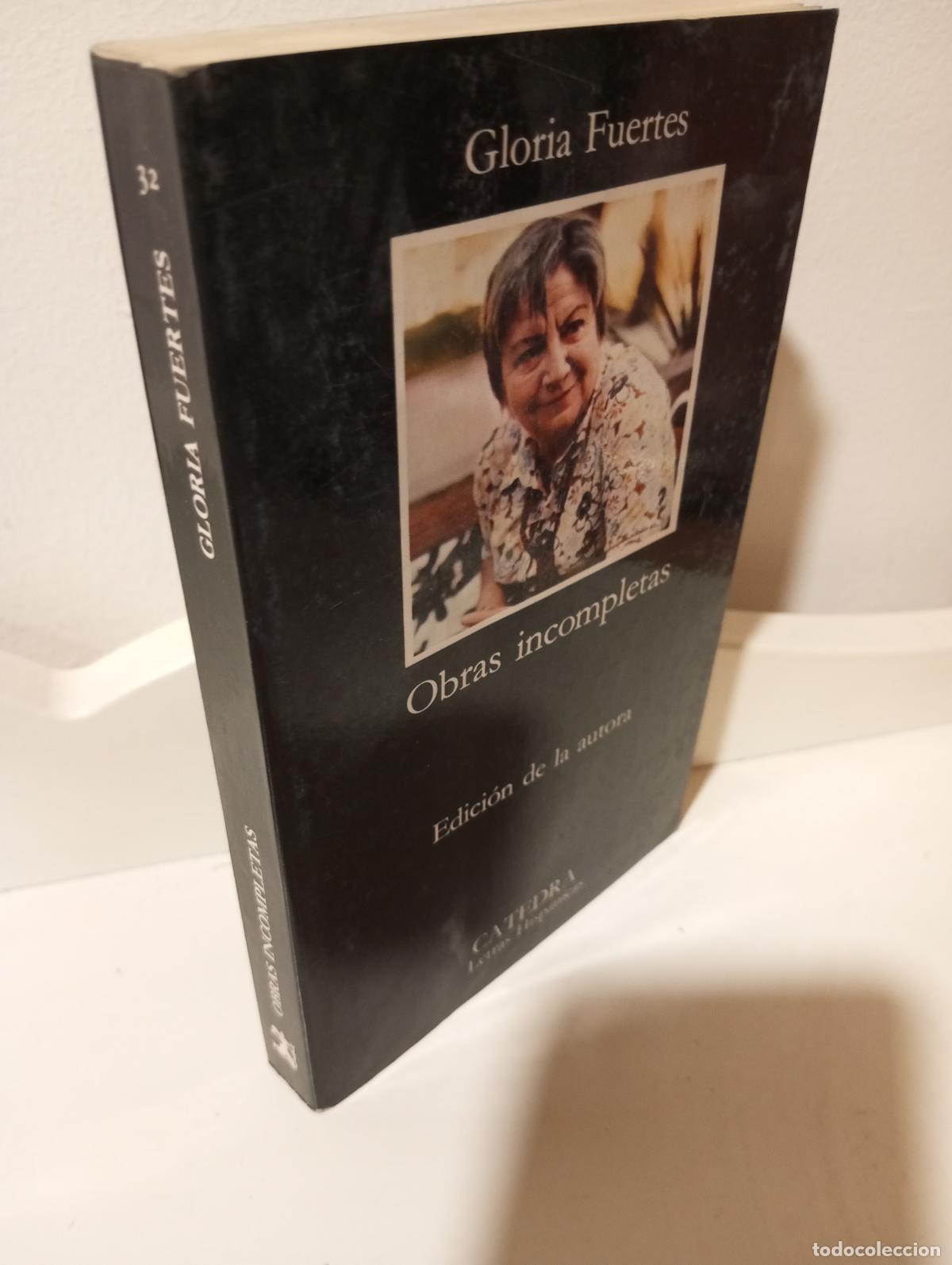 Livros em segunda m&atilde;o: OBRAS INCOMPLETAS (DEDICATORIA DE GLORIA FUERTES) - Fuertes, Gloria