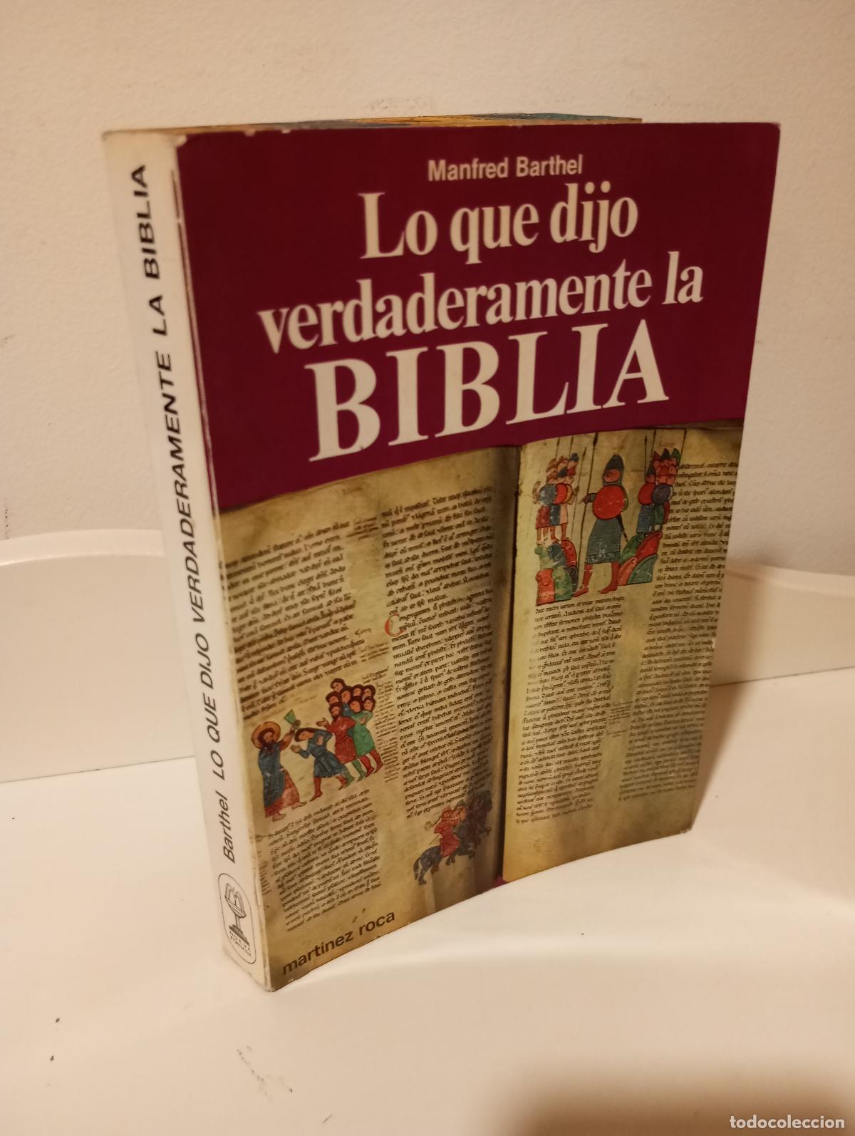 Livros em segunda m&atilde;o: LO QUE DIJO VERDADERAMENTE LA BIBLIA - Barthel, Manfred