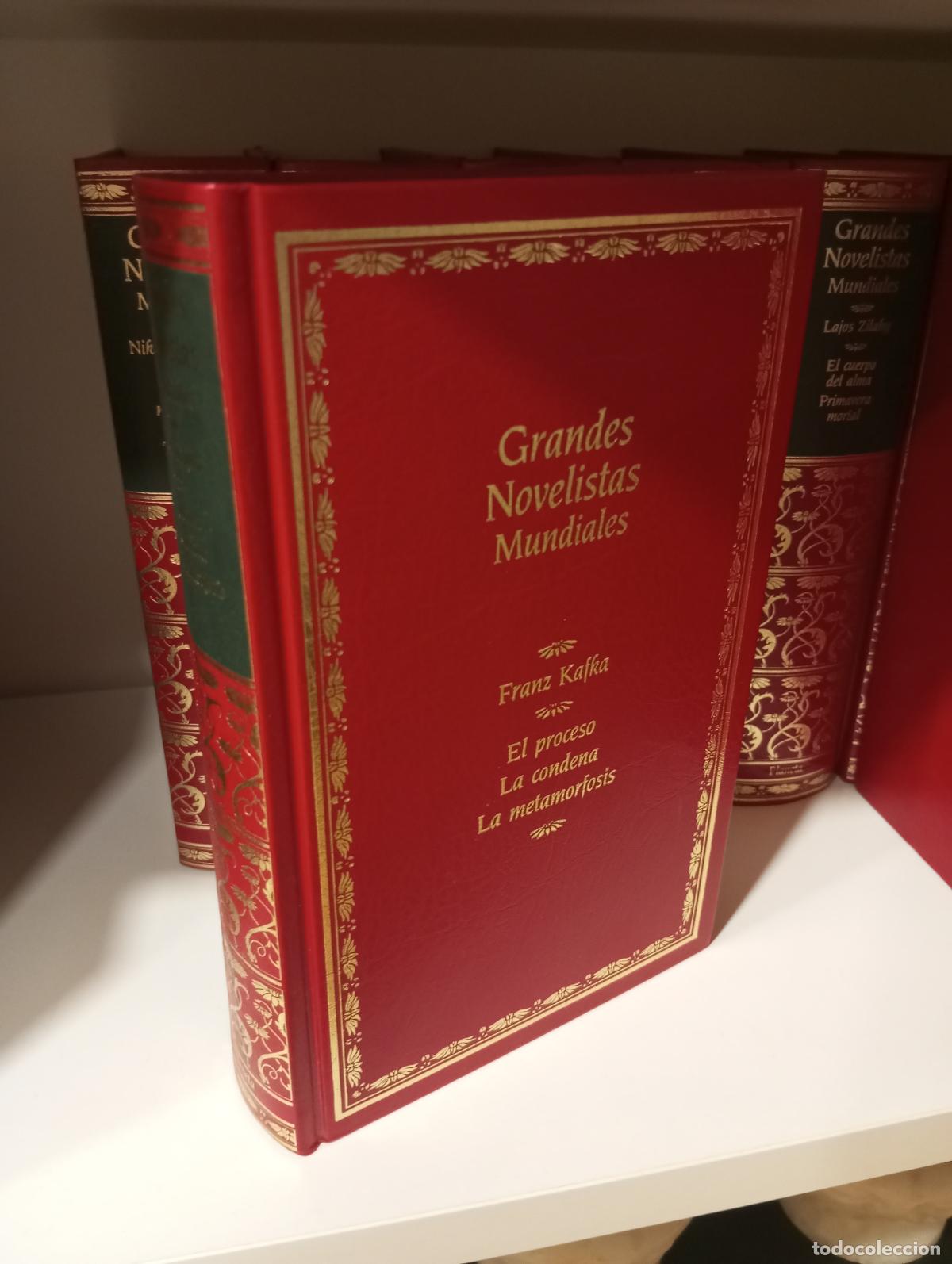 Libros: GRANDES NOVELISTAS MUNDIALES - FRANZ KAFKA - EL PROCESO / LA CONDENA / LA METAMORFOSIS - Kafka, Fran