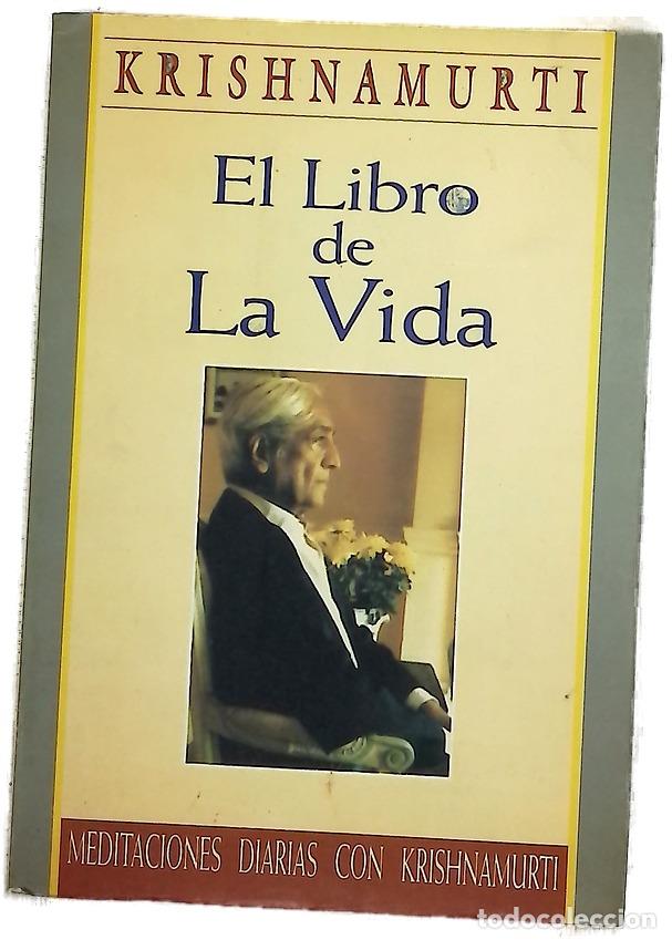 Livros em segunda m&atilde;o: El libro de la vida meditaciones diarias con Krishnamurti