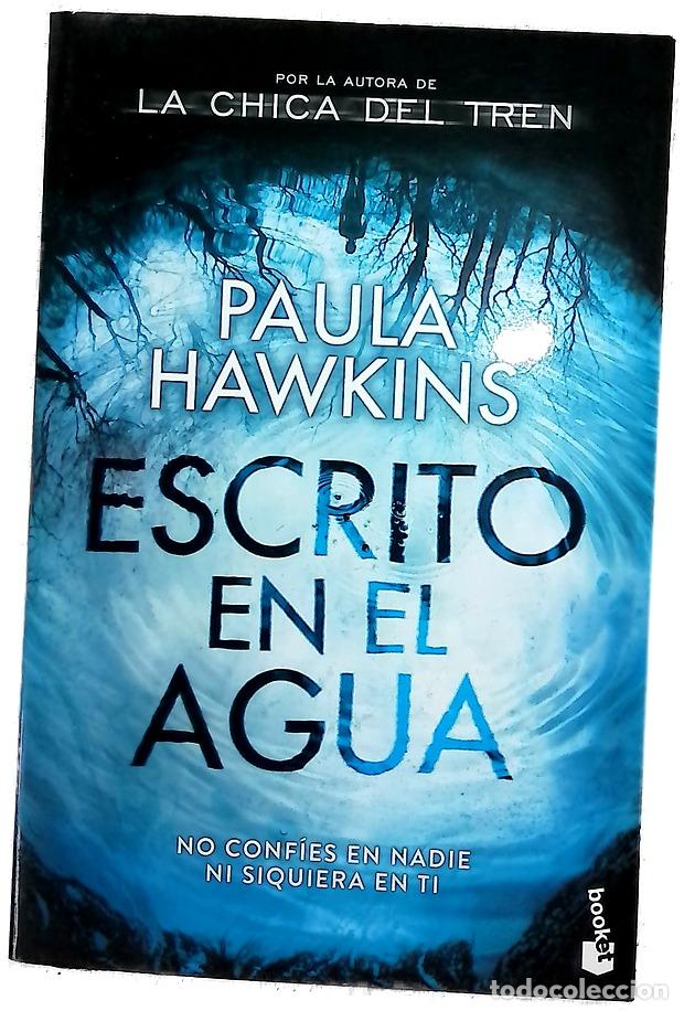 Livros em segunda m&atilde;o: Escrito en el agua - Hawkins, Paula; Montoto, Aleix