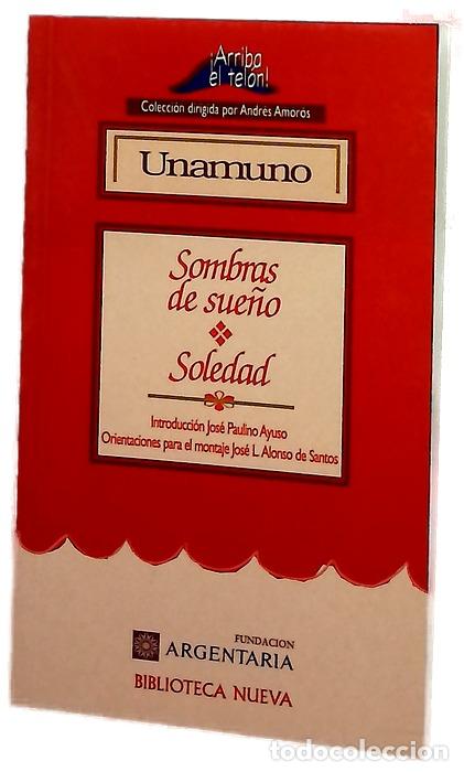 Livros em segunda m&atilde;o: Sombras de sue&ntilde;o Soledad - Unamuno, Miguel de