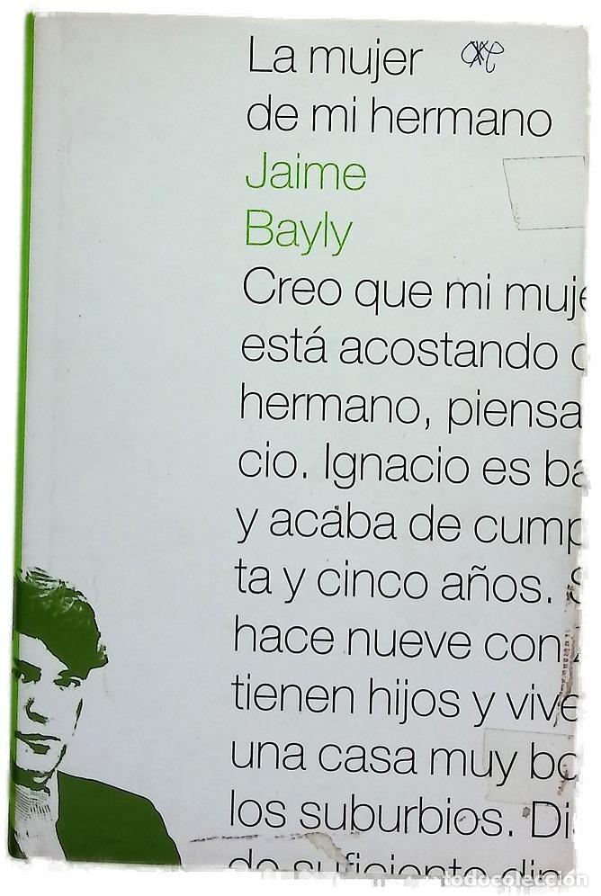 Livros em segunda m&atilde;o: La mujer de mi hermano - Bayly, Jaime