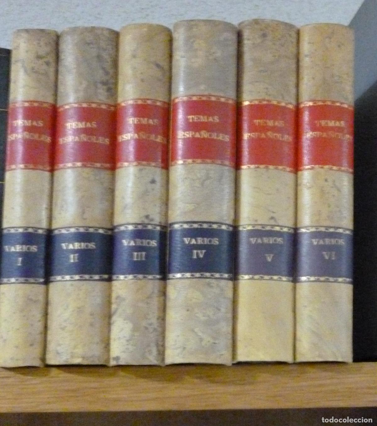 Livros em segunda m&atilde;o: TEMAS ESPA&Ntilde;OLES 6 TOMO (VARIOS TEMAS) - VV. AA.