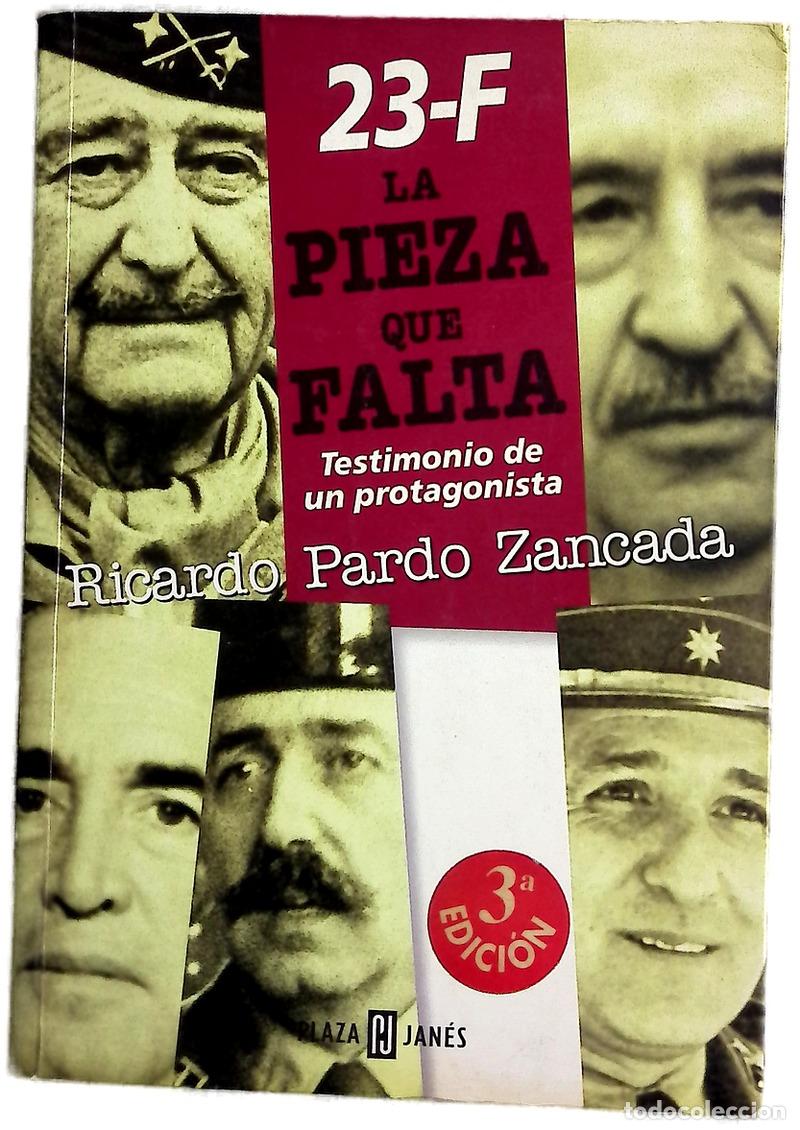books: 23-F, la pieza que falta - Pardo Zancada, Ricardo