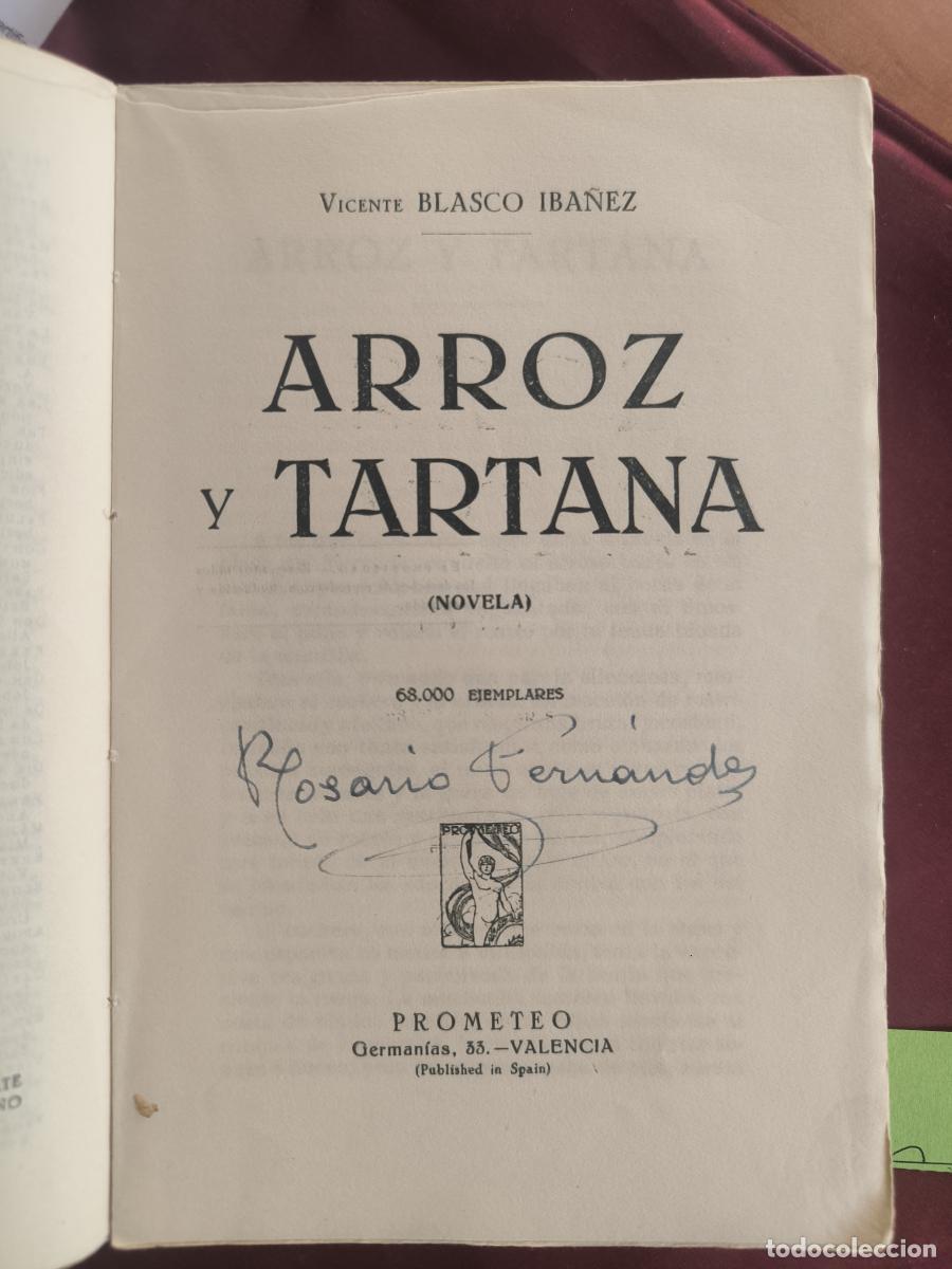 Libros: Arroz y tartana - Vicente Blasco Ib&aacute;&ntilde;ez
