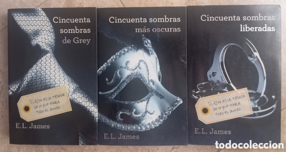 Libri di seconda mano: LOTE CINCUENTA SOMBRAS DE GREY - E.L.JAMES