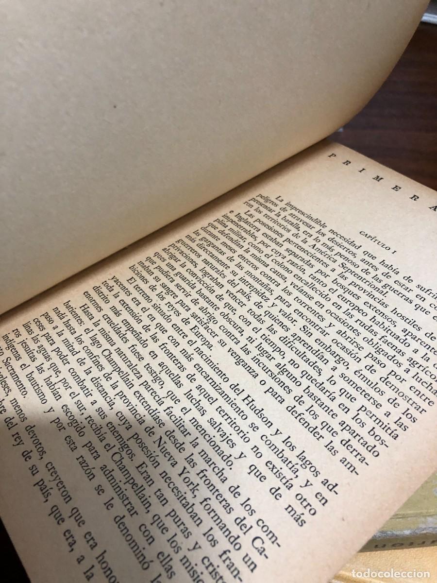Libros: El &Uacute;ltimo Mohicano J. F. Cooper - Foto 5