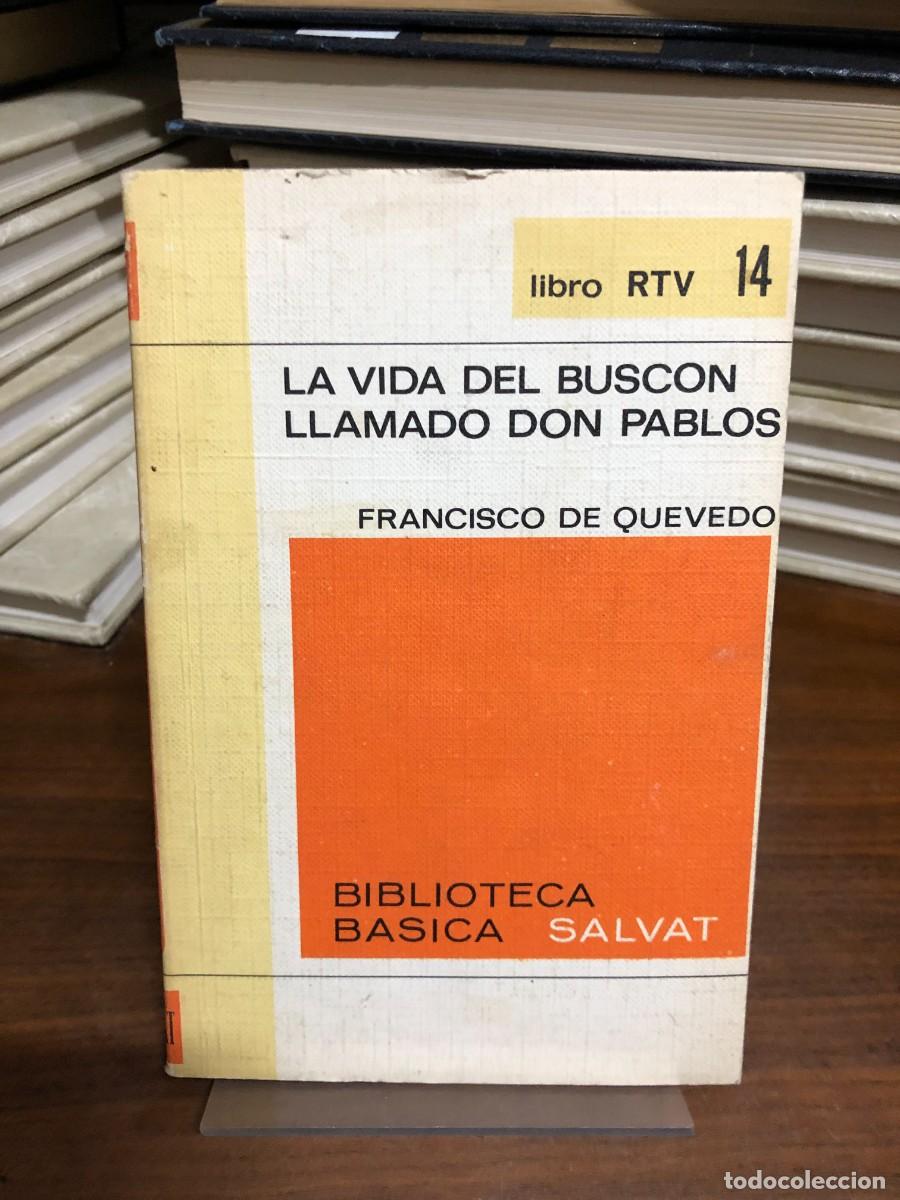 Libros: La vida del Busc&oacute;n llamado Don Pablos Francisco de Quevedo