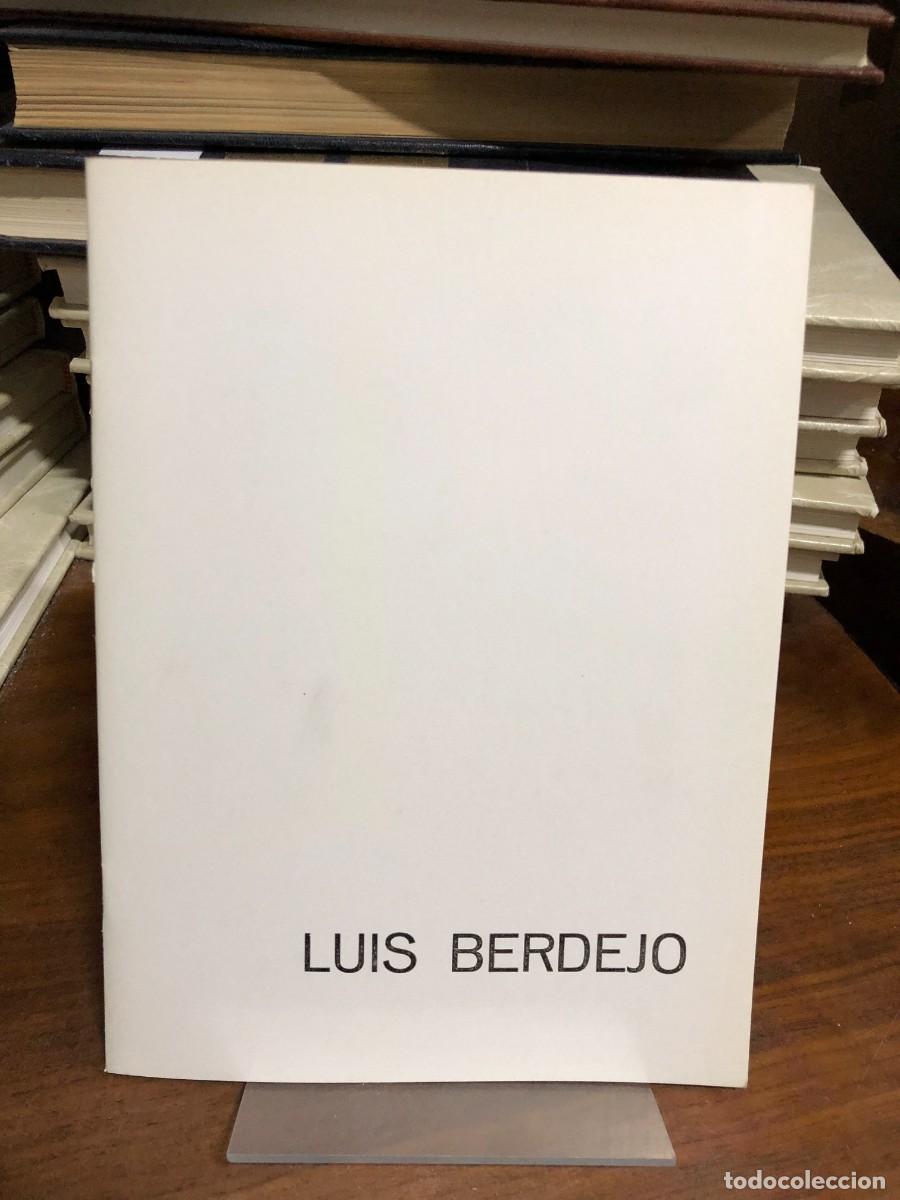 Libros: Luis Berdejo - Pinturas (Cat&aacute;logo Galer&iacute;a S&aacute;stago) Luis Berdejo