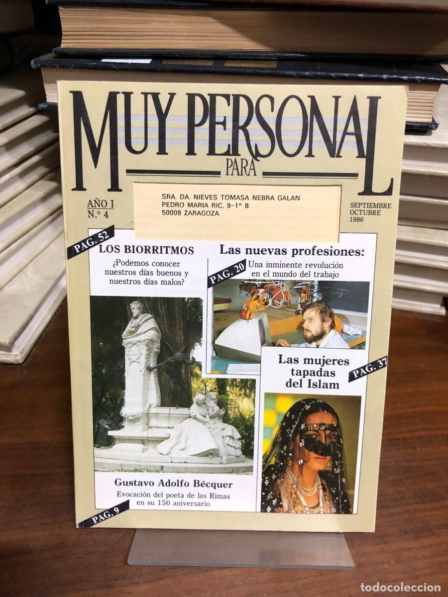 Libros: Revista Muy Personal (A&ntilde;o I, N.&ordm; 4 - Sep/Oct 1986)