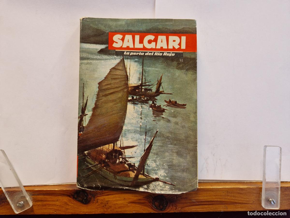 Libros: SALGARI. LA PERLA DEL RIO ROJO.