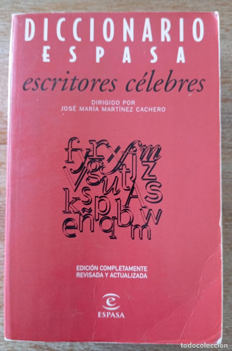 Livros em segunda m&atilde;o: DICCIONARIO ESPASA ESCRITORES CELEBRES