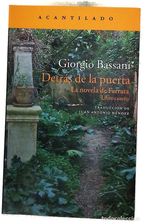 Libros: Detr&aacute;s de la puerta - Bassani, Giorgio; M&eacute;ndez, Juan Antonio