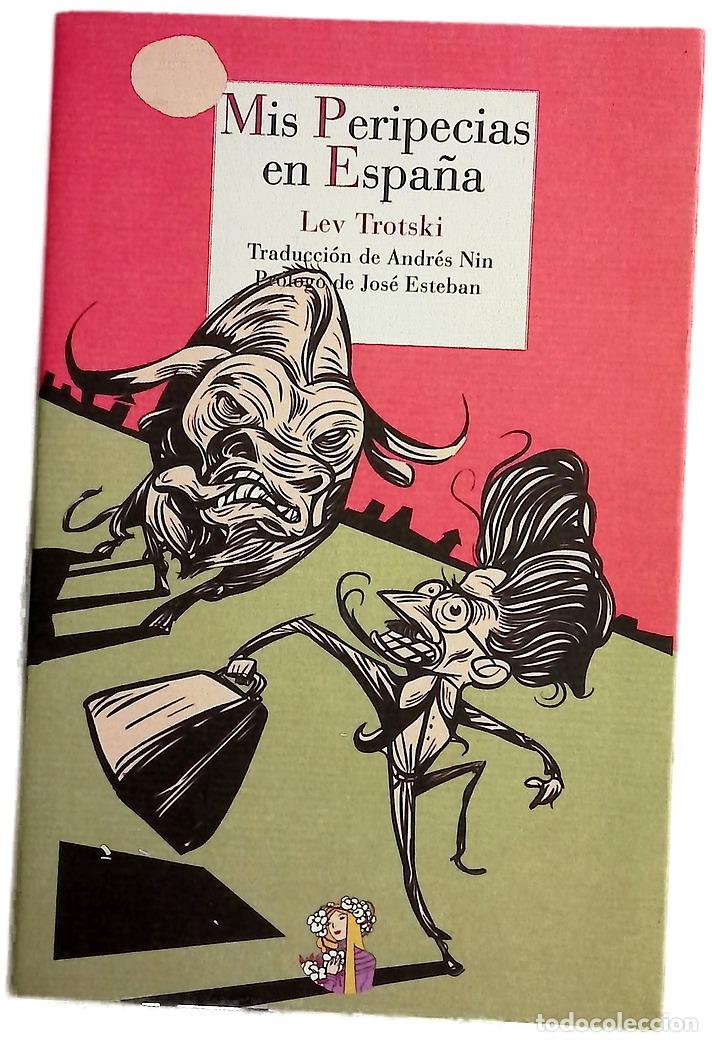 Livros em segunda m&atilde;o: Mis peripecias en Espa&ntilde;a - Trotsky, Leon; Nin, Andreu