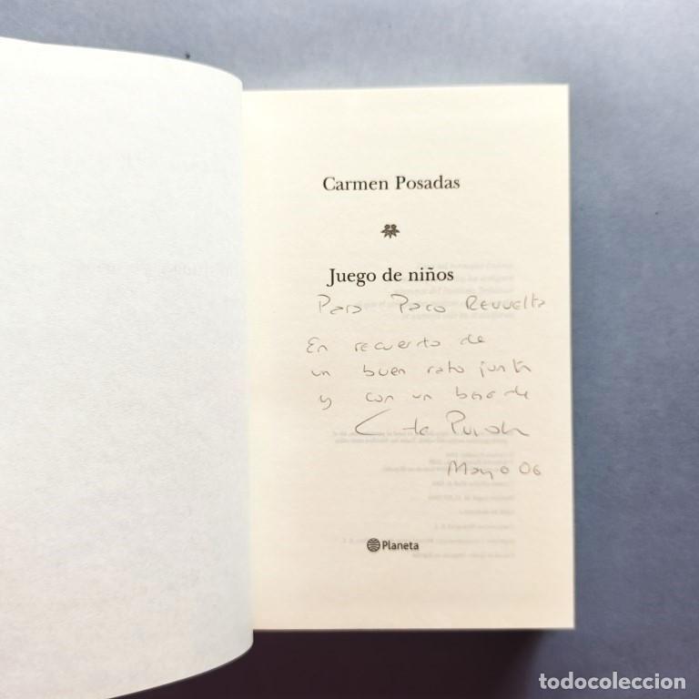 Libros: Juego de Ni&ntilde;os. (Ejemplar dedicado). - Posadas, Carmen.
