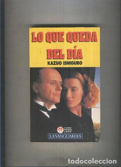 Libros: Lo que queda del d&iacute;a- 9788447309696