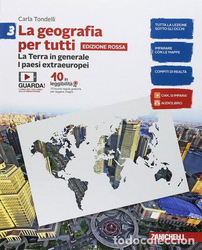 Libros: La geografia per tutti. Ediz. rossa. Per la Scuola media. Con e-book. La Terr...- 9788808914156