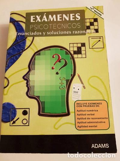 Livros em segunda m&atilde;o: Ex&aacute;menes Psicot&eacute;cnicos. Enunciados y soluciones razonadas- 9788480618571