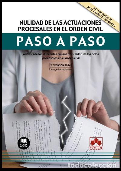 Libros: Nulidad de las actuaciones procesales en el orden civil- 9788411944236