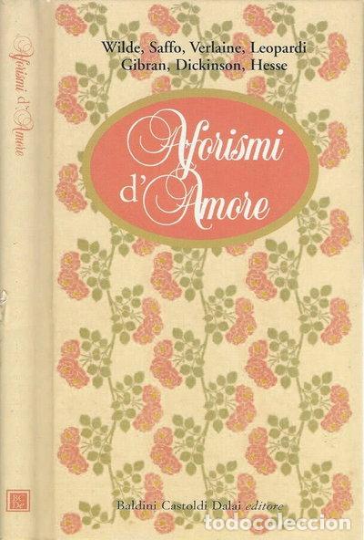 Libros: Aforismi d'amore- 9788884909244