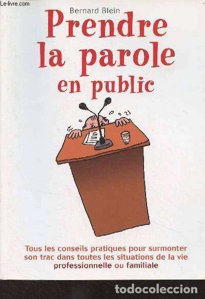 Libros: Prendre la parole en public- 9782298052299