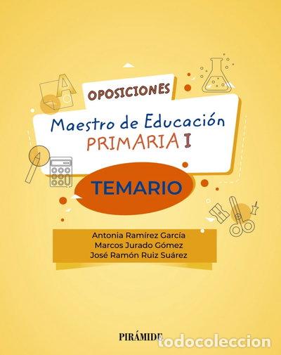 books: Oposiciones. Maestro de Educaci&oacute;n Primaria I: Temario- 9788436844054