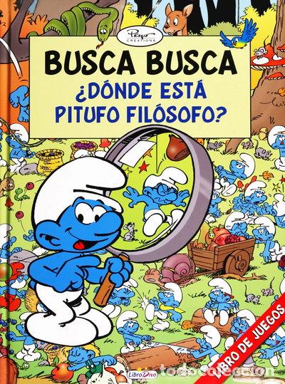 Libros: Busca Busca. &iquest;D&oacute;nde est&aacute; Pitufo Fil&oacute;sofo?- 9788499391878