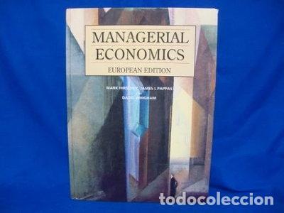 B&uuml;cher: Managerial Economics- 9781861524669
