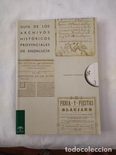 Livres: Gu&iacute;a de los archivos hist&oacute;ricos provinciales de Andaluc&iacute;a- 9788482661650