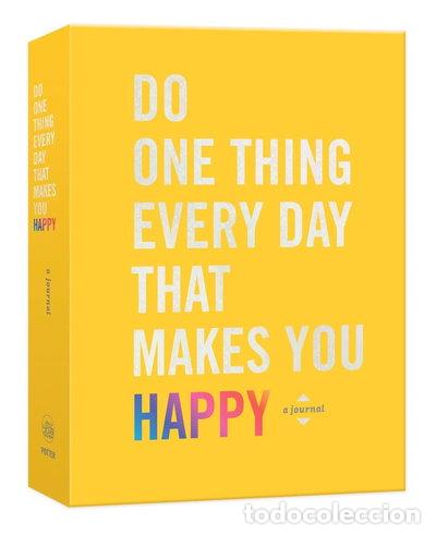 Livros em segunda m&atilde;o: Do One Thing Every Day That Makes You Happy: A Journal- 9780451496805