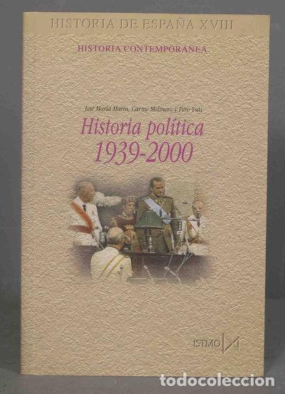 Libros: Historia pol&iacute;tica 1939-2000- 9788470903199