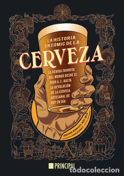 Livros em segunda m&atilde;o: La historia en c&oacute;mic de la cerveza- 9788416223411