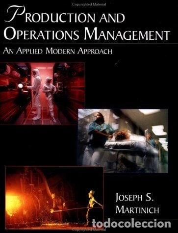 Libros: Production and Operations Management- 9780471546320