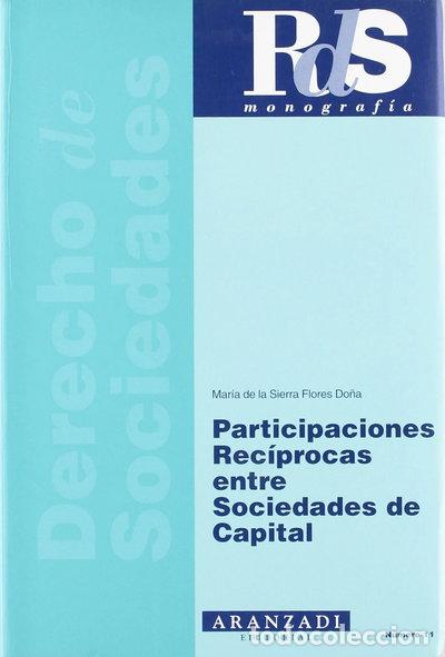 Libros: Participaciones rec&iacute;procas entre sociedades de capital- 9788484100188