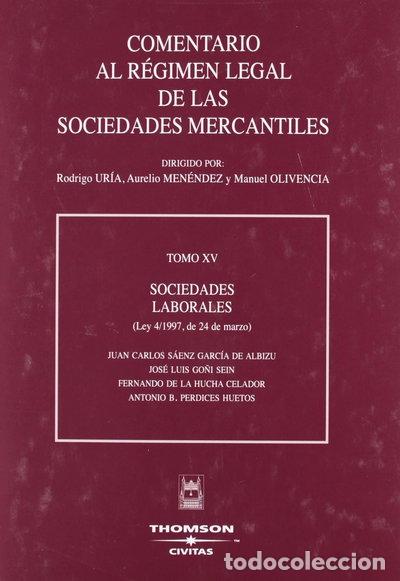 Livros em segunda m&atilde;o: Sociedades Laborales (Ley 4/1997, de 24 de marzo)- 9788447014187