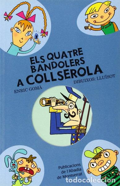 Libros: Els quatre bandolers a Collserola- 9788498831085