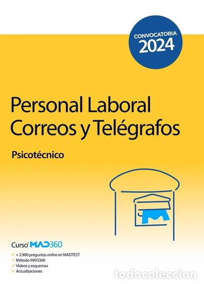 Libri di seconda mano: PERSONAL LABORAL CORREOS Y TELEGRAFOS PSICOTECNICO SOCIEDAD- 9788414275726
