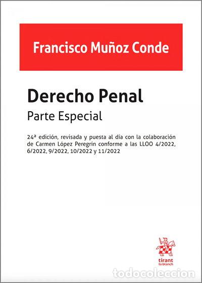 Libros: Derecho Penal Parte Especial- 9788411472029