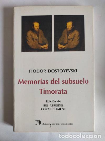 B&uuml;cher: Memorias del subsuelo / Timorata- 9788496238220
