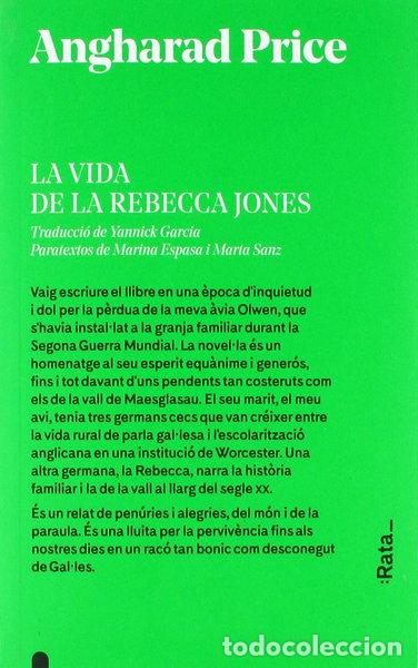 B&uuml;cher: La vida de la Rebecca Jones- 9788416738434