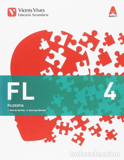 Libros: Filosof&iacute;a 4t.eso. Catalu&ntilde;a. Aula 3D- 9788468236766