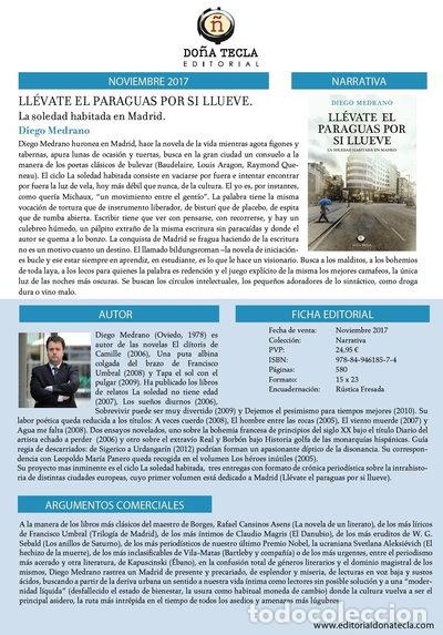 Libros: Ll&eacute;vate el paraguas por si llueve- 9788494618574