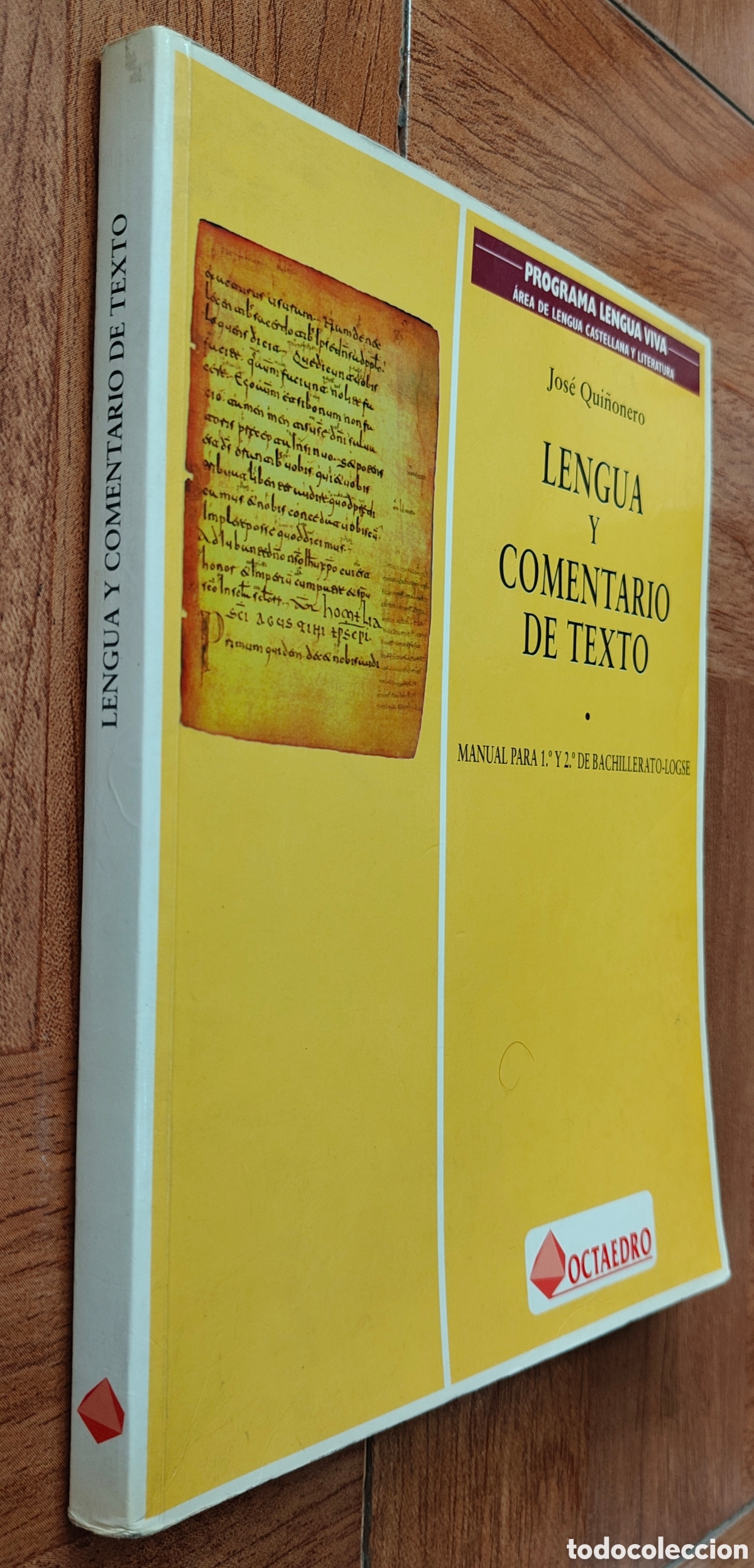 Livros em segunda m&atilde;o: Lengua y Comentario de Texto � Manual para 1&ordm; y 2&ordm; de Bachillerato-Logse - Jos&eacute; Qui&ntilde;onero