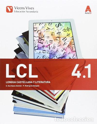 Libros: LCL 4 TRIM (Lengua Castellana y Lit ESO) Aula 3D- 9788468235776