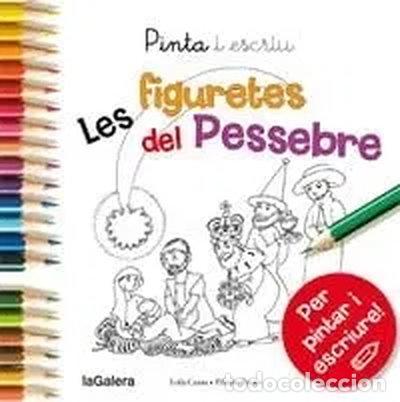 Livros em segunda m&atilde;o: Pinta i escriu Les figuretes del pessebre- 9788424649739