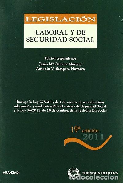 Libros: Legislaci&oacute;n Laboral y de Seguridad Social- 9788499039213