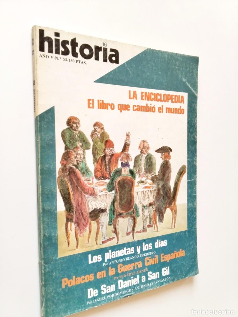 Libros: VV. AA. - La Enciclopedia. El libro que cambi&oacute; el mundo (Historia 16, A&ntilde;o V, n&ordm; 53)